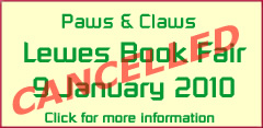 Paws & Claws Lewes Book Fair